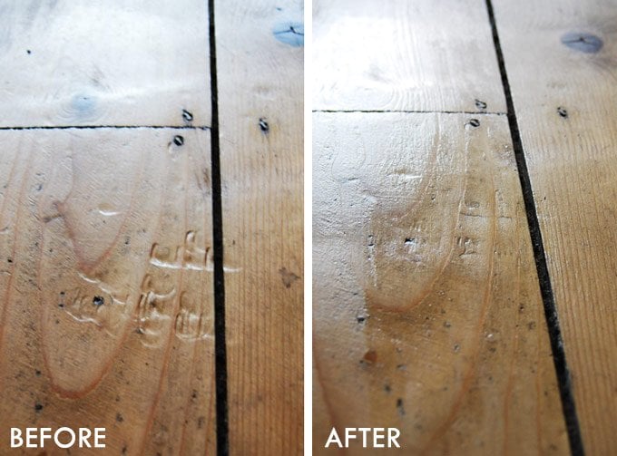 How To Remove Dents In Wooden Floors