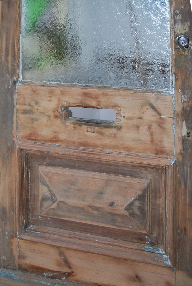 How To Restore A Front Door - Stripping Paint - Little House On The Corner
