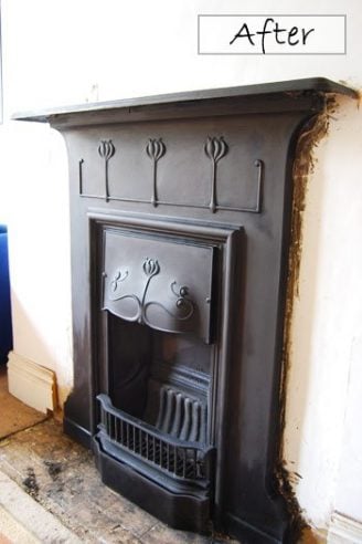 Restored Edwardian Fireplace