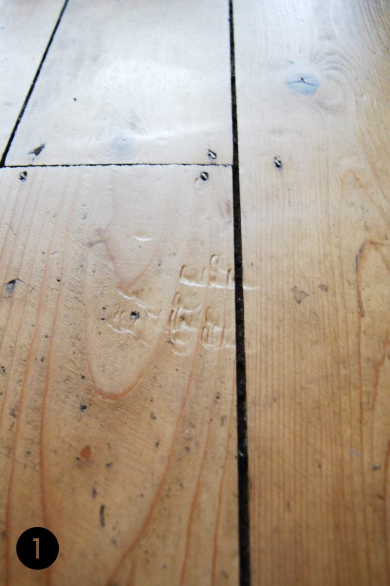 Remove Dents In Wood Easy Repair, Dent In Hardwood Floor