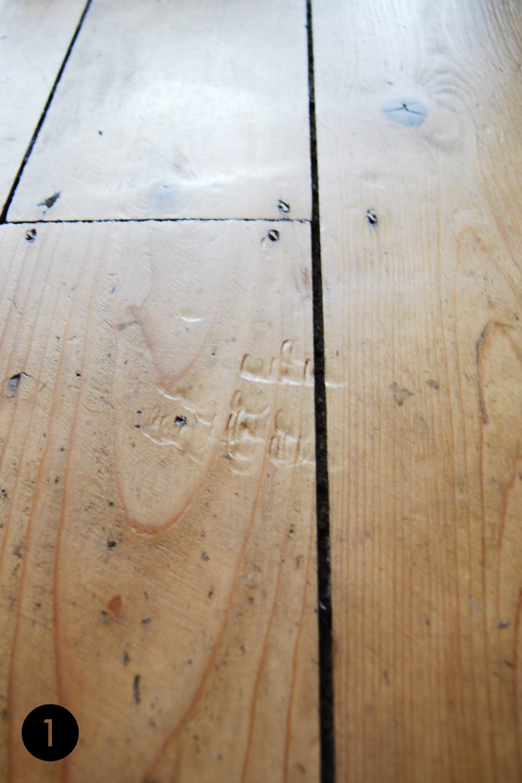 How to Fix Dent in Wood Floor 