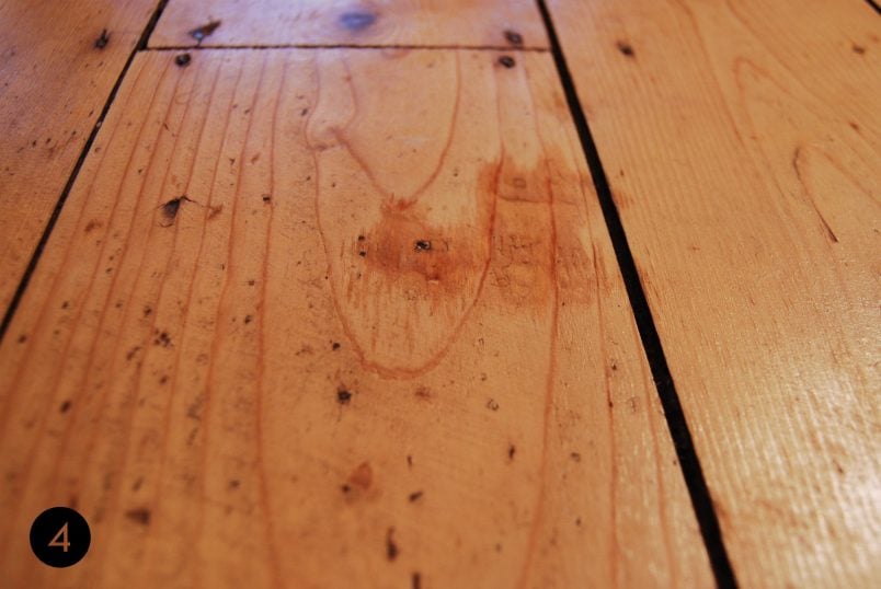 How To Remove Dents In Wood | Step 4 | Little House On The Corner