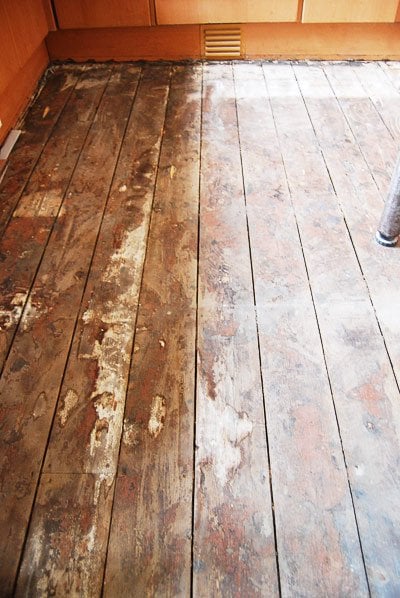 Laminate Floor Removal
