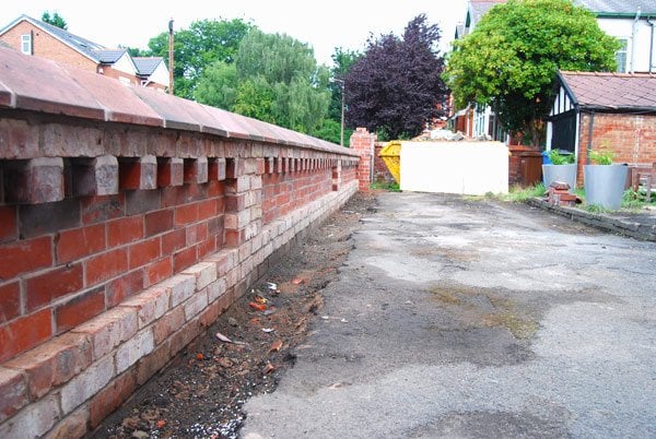 Edwardian Garden Wall