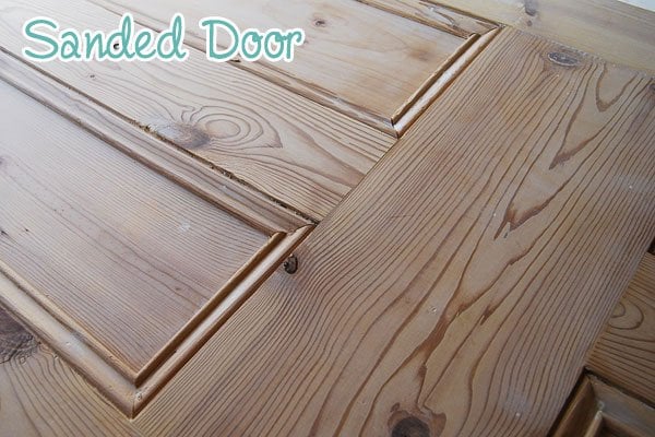 Sanded Door