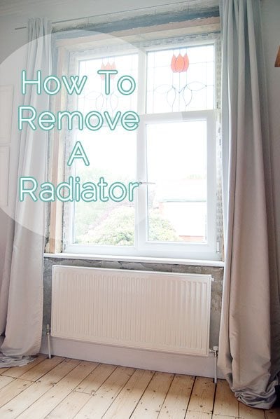 How To Remove A Radiator