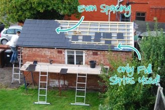 Slating A Roof