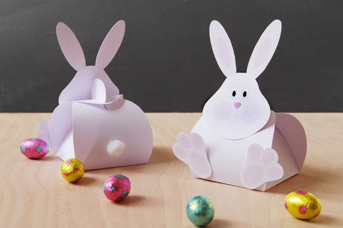 DIY Easter Boxes (free printable)
