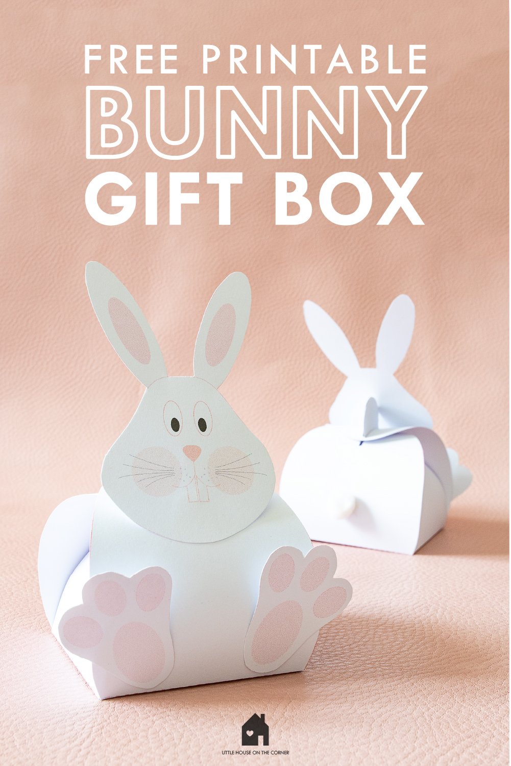 DIY Easter Bunny Carrot Boxes