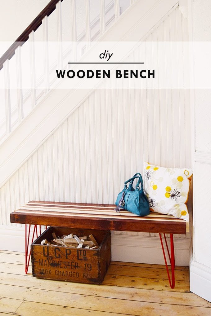 DIY Wooden Bench