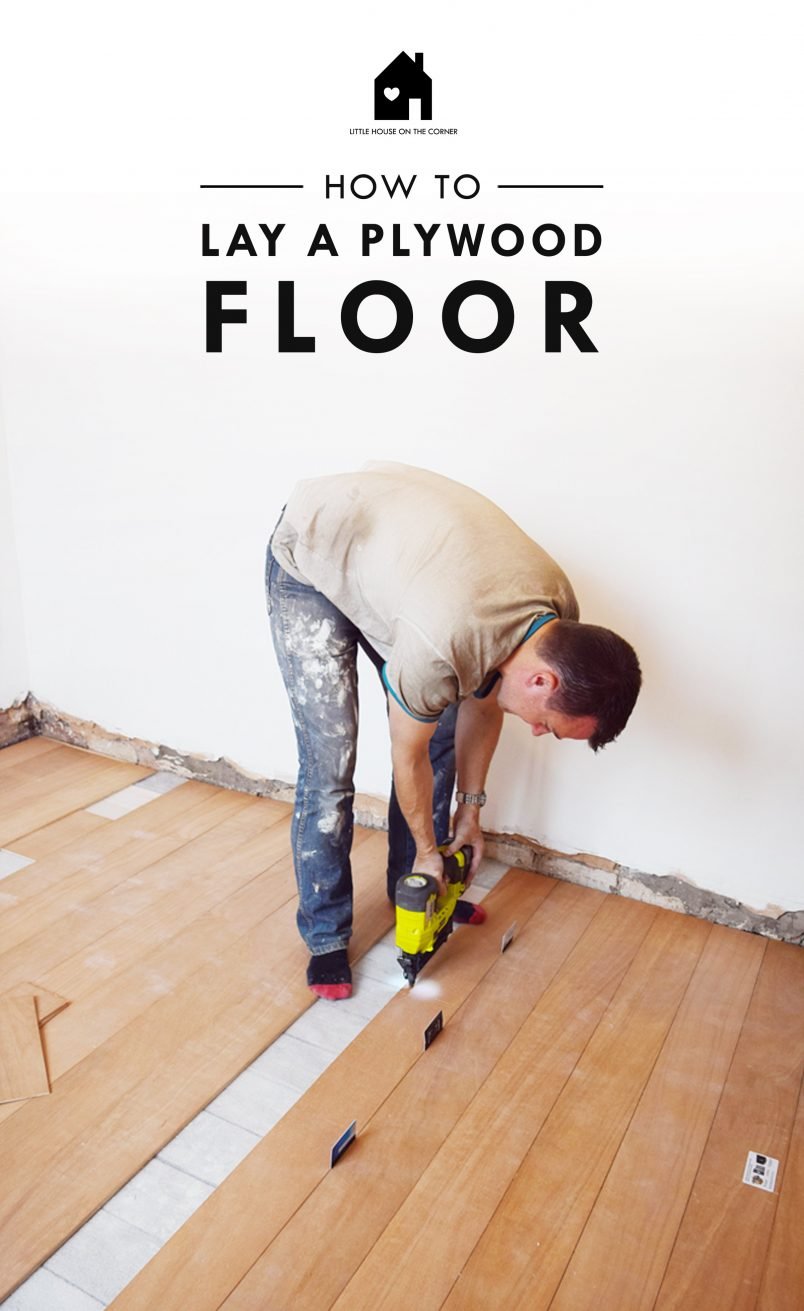 How To Lay A Plywood Floor, Can I Put Laminate Flooring Over Plywood