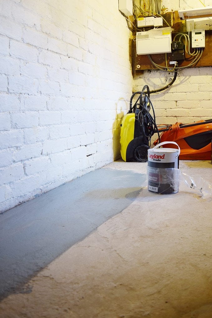 Painting A Concrete Floor