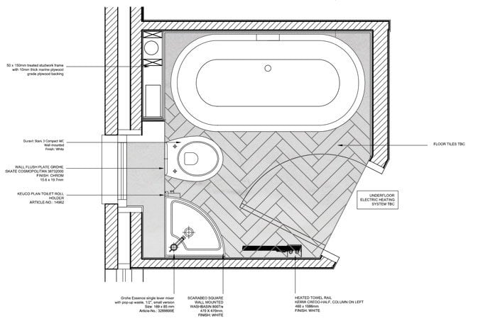 Bathroom Floorplan