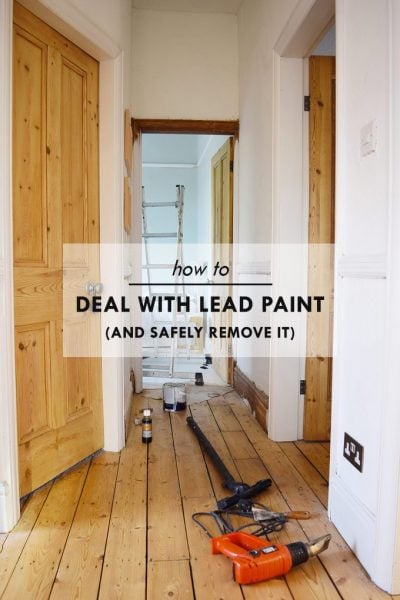 How To Deal With Lead Paint and Safely Remove It