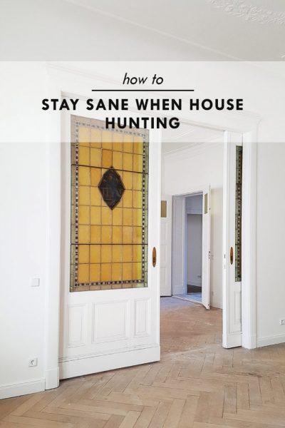 How To Stay Sane When House Hunting - Little House On The Corner