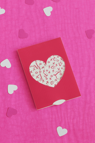DIY Push and Pull Valentine's Card - Free Printable - Little House On The Corner