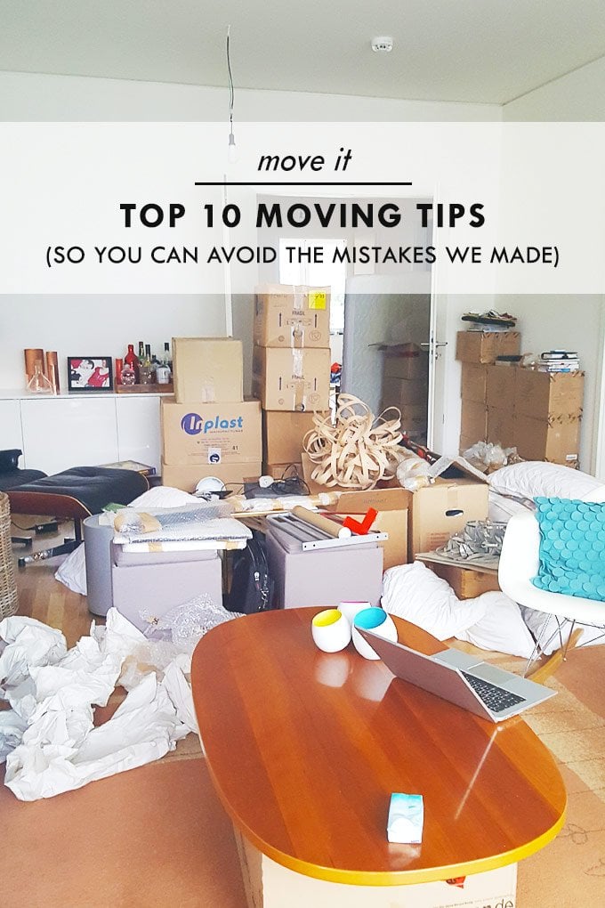 Top 10 Moving Tips - Little House On The Corner