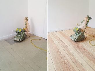 Floorsanding Before & After