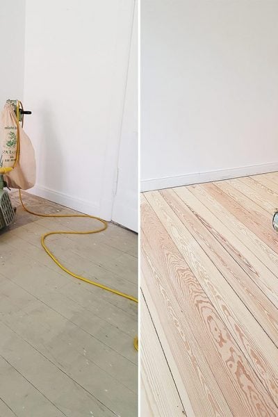 Floorsanding Before & After