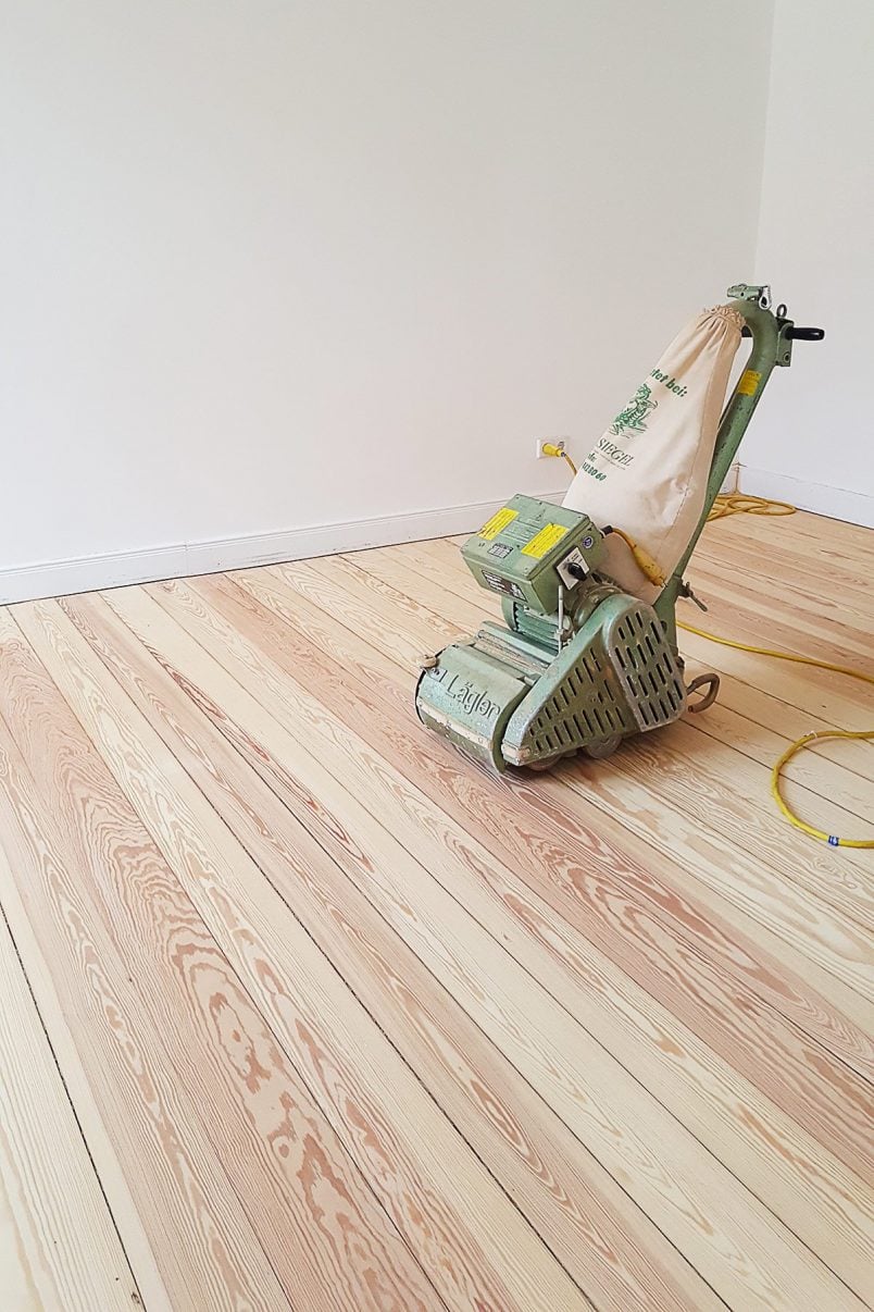 Diy Guide How To Professionally Sand Wooden Floors Floorboards