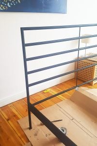 DIY Faux Wrought Iron Bed