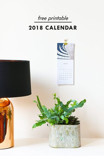 2018 Berlin Calendar - Free Calendar Printable | Little House On The Corner