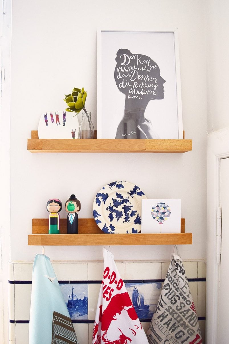 DIY Picture Shelf | Little House On The Corner