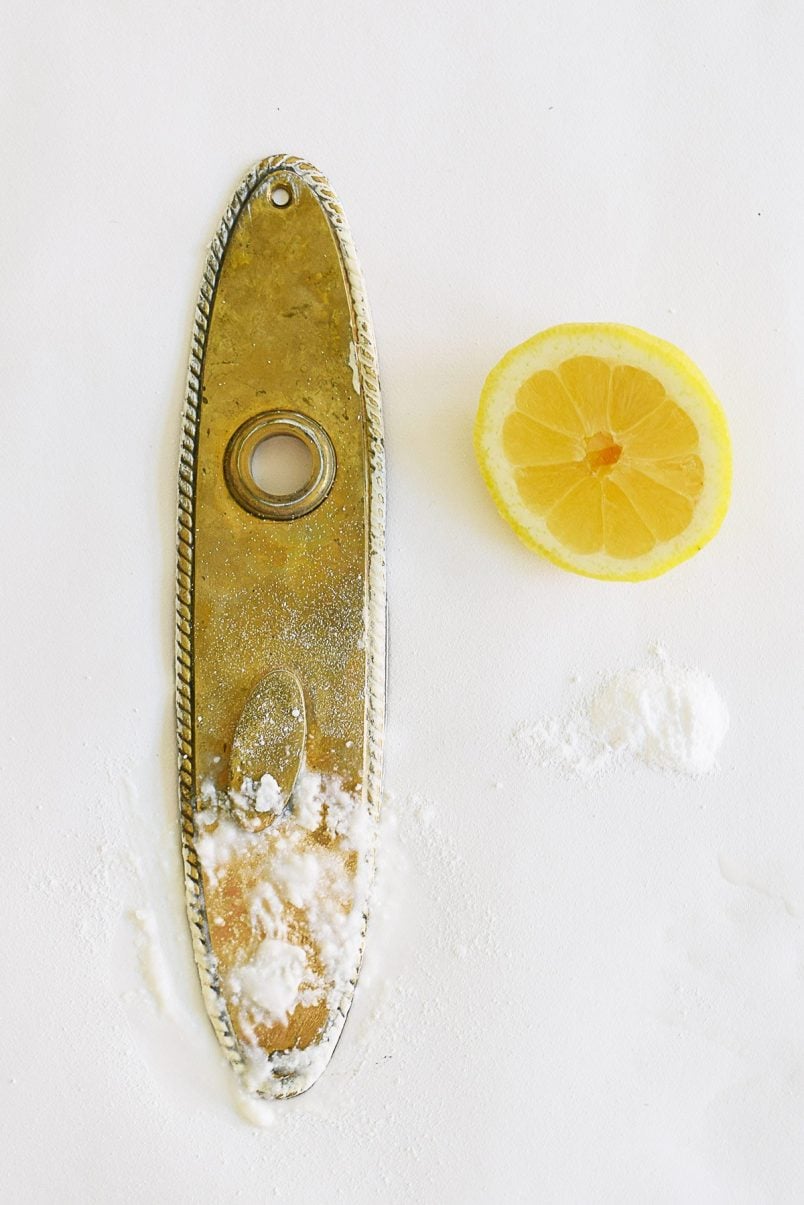 How To Clean Brass - Lemon | Little House On The Corner
