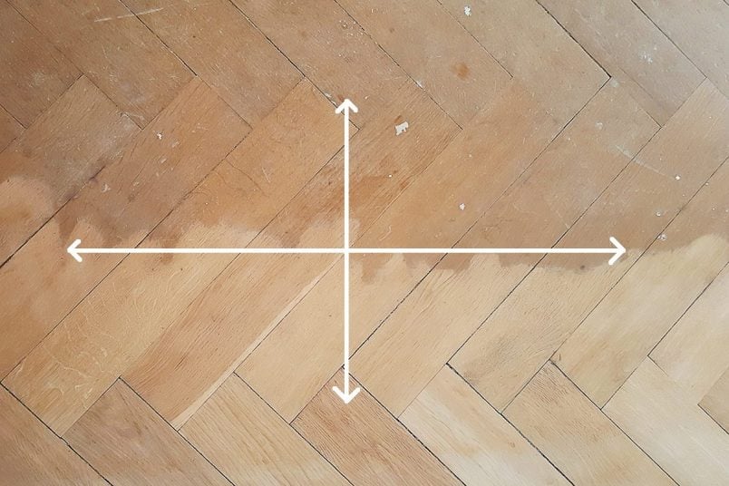How To Sand Parquet | Little House On The Corner