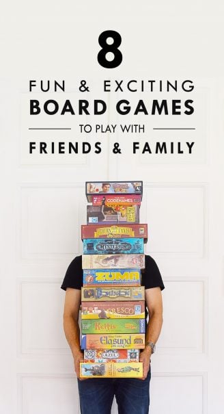 8 Board Games To Play With Friends & Family | Little House On The Corner