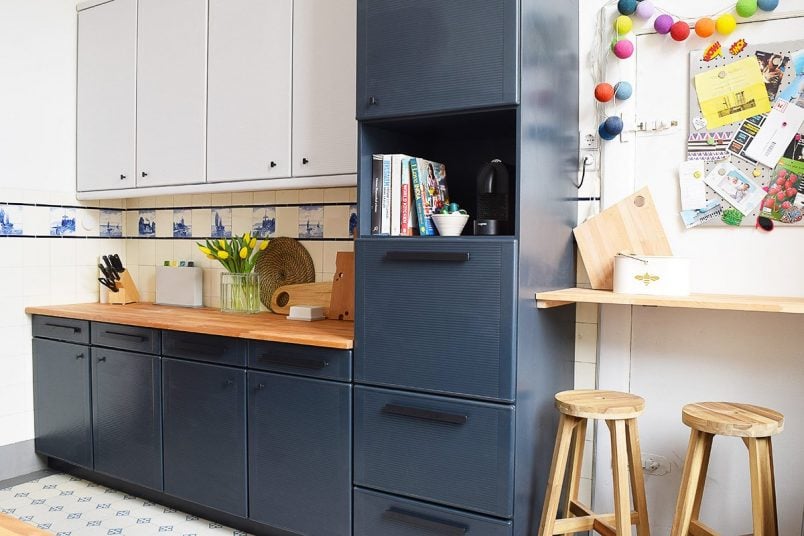 How To Paint Laminate Kitchen Cabinets, Paint Vinyl Kitchen Cabinets Uk