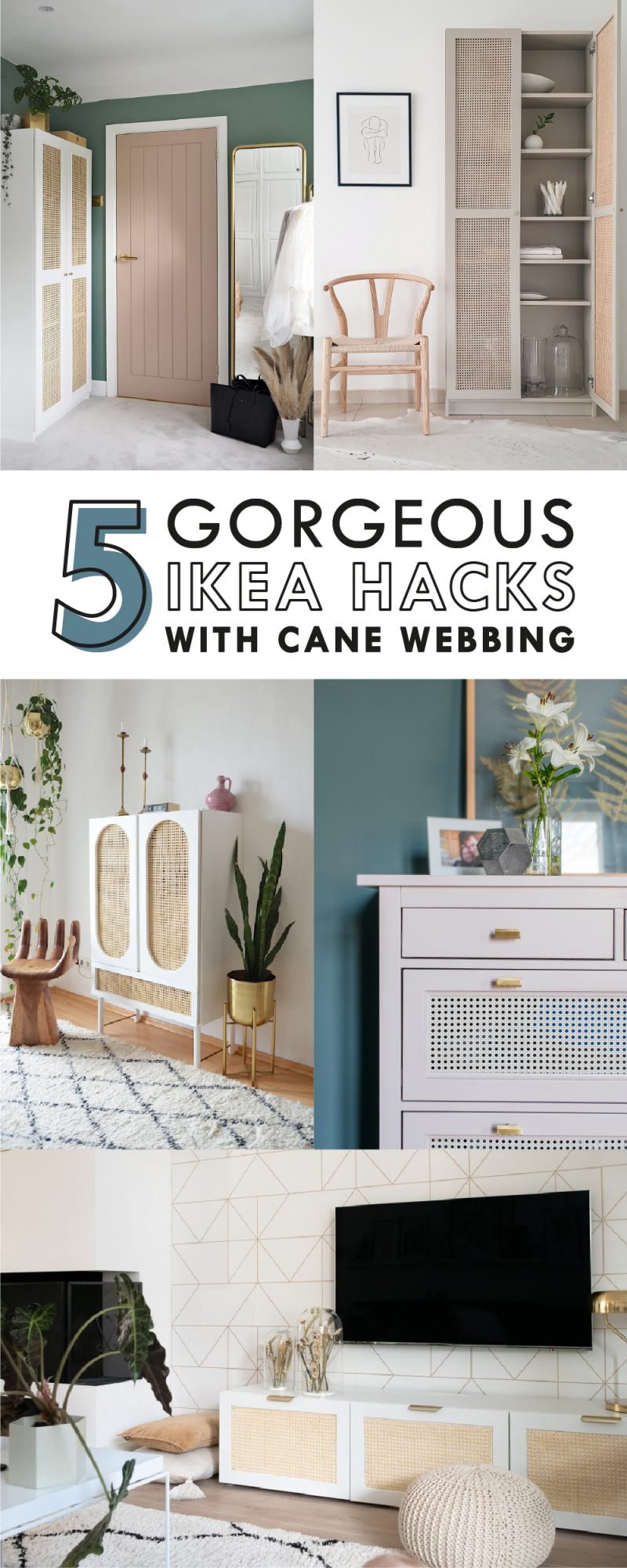 5 Ikea Hacks With Cane Webbing | Little House On The Corner