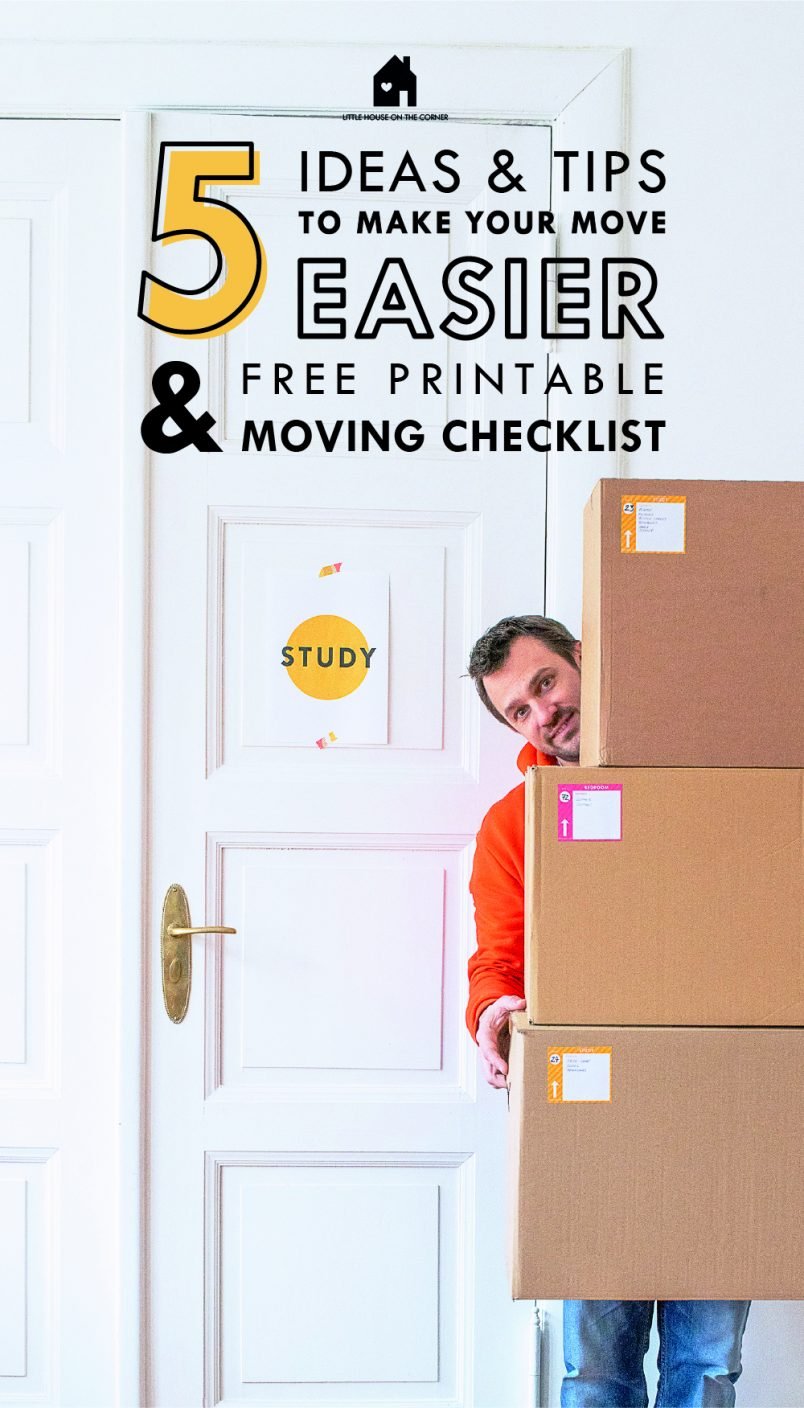 Packing Tips To Make Your Move Easier | Little House On The Corner