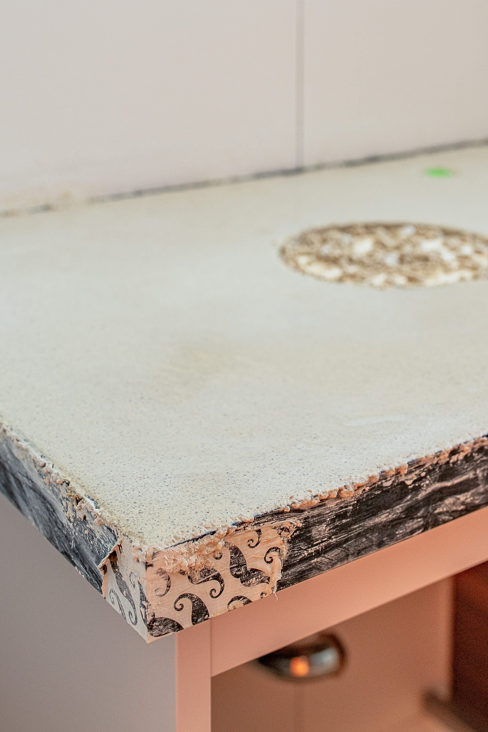 DIY Concrete Countertop | Little House On The Corner