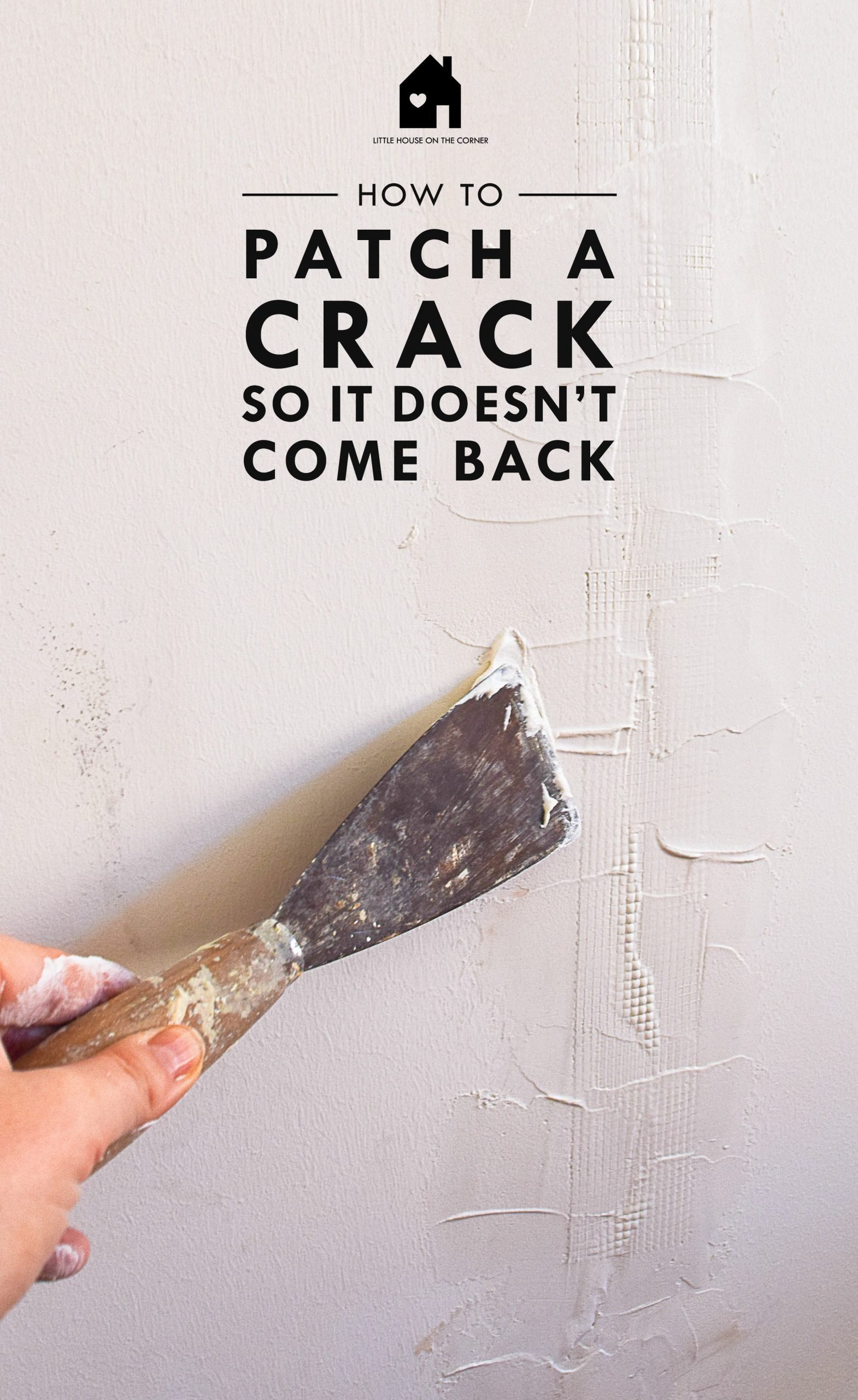 Home Renovation DIY: Repairing cracked plaster