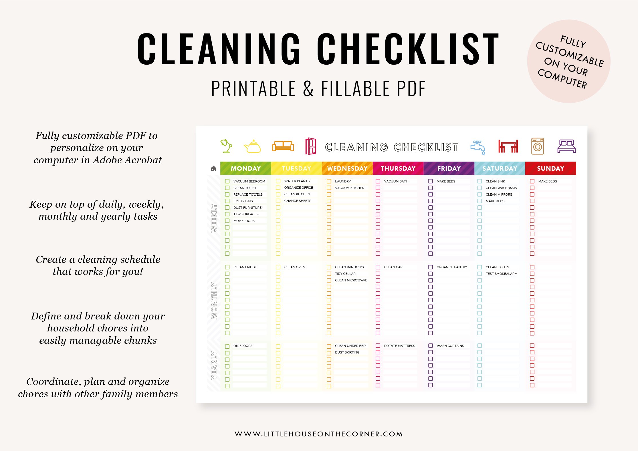Cleaning Checklist