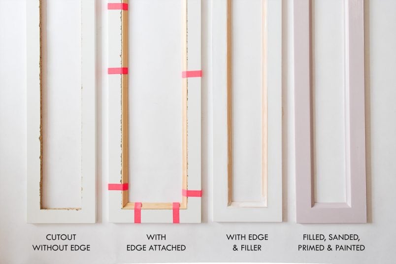 Ikea Hemnes Hack with Cane Webbing - Attach Edge | Little House On The Corner