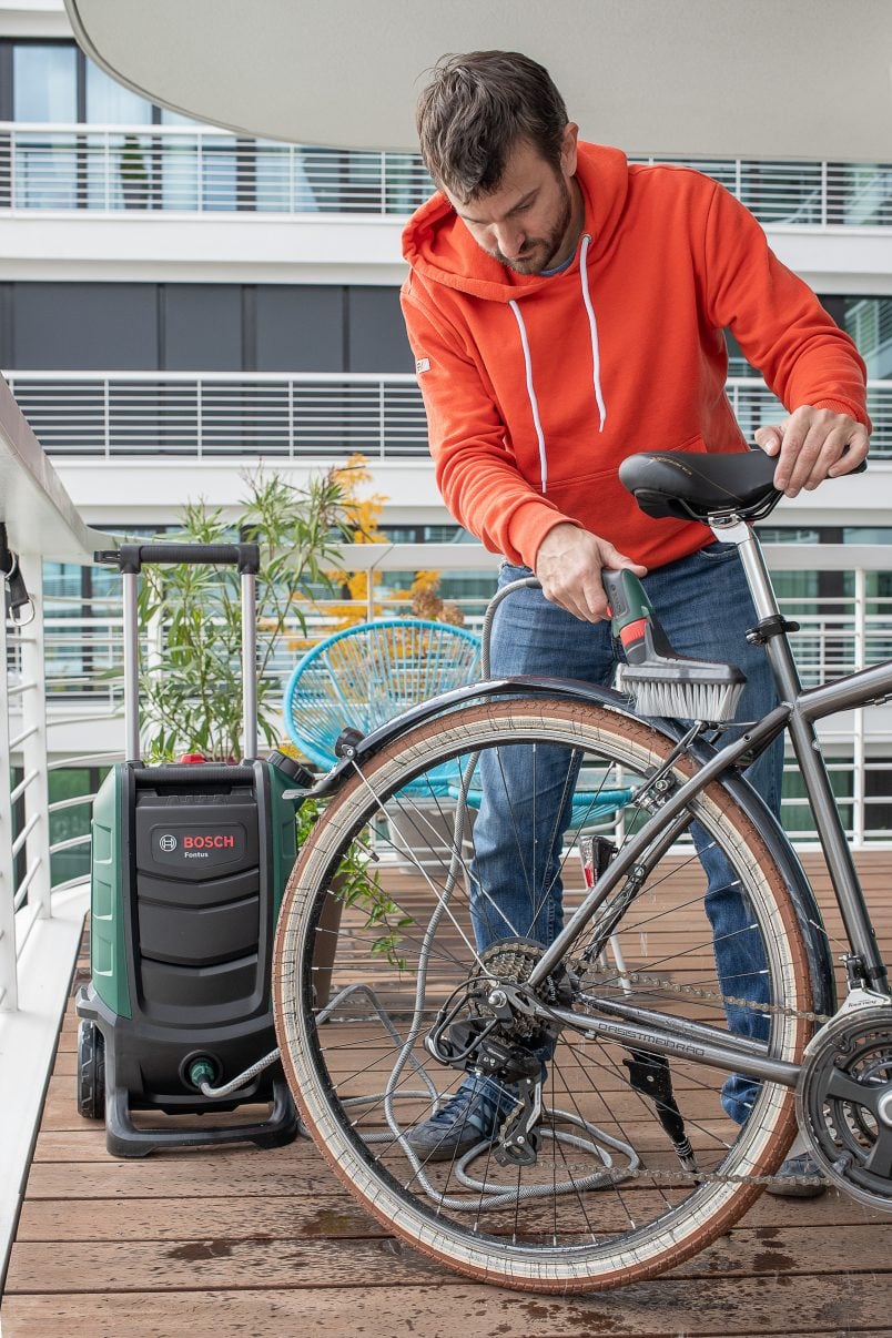 Cleaning Bike With Bosch Fontus