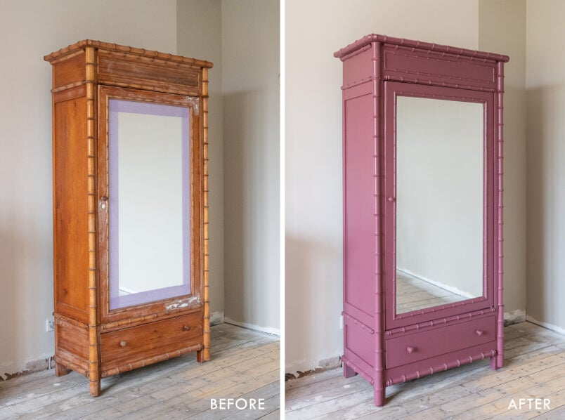 How To Paint A Wardrobe - Before and After with Soumak by Paint and Paper